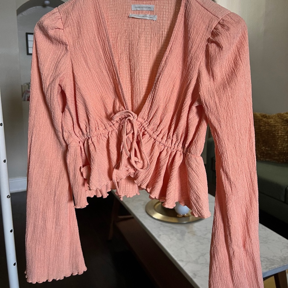 Urban Outfitters Tie-Front Top
